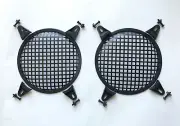 2) 6.5” Sub Woofer Speaker Grills with 8pcs Clip and 8pcs Screw