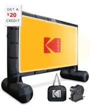 Kodak 17.5ft Inflatable Outdoor Projector Screen with $20 Credit