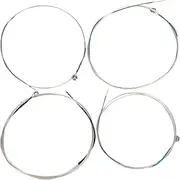 Viola Strings, C String Violin Strings Universal Full Set Professional Viola Strings E A D G for 14"‑16" Violas