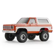 FMS FCX24 RTR for Chevrolet K5 Blazer 1/24 2.4G 4WD RC Car Mini Rock Crawler Off-Road Climbing Truck Vehicles LED Lights