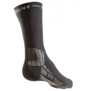 Dissent Genuflex Crew Protect 8" Compression socks Black S Men 5-7.5)