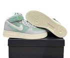 Nike Air Force 1 Mid 07' LX Grey Fog Enamel Green DQ8766-002 Mens Size 11.5 BNIB