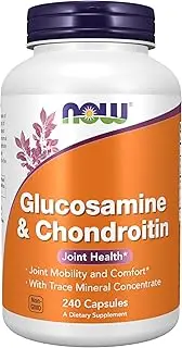 NOW Glucosamine & Chondroitin with Trace Minerals,240 Capsules