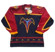 KOHO Atlanta Thrashers NHL Hockey Jersey Vintage Navy Blue Away Size M Canada