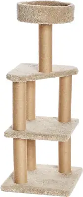 - Cat Tree Indoor Climbing Tower with Scratching Posts, Multi-Level, Large, 17.7