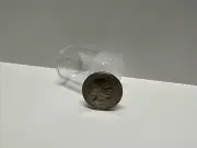 (10 Tubes ) Harris/Whitman Clear Round Coin Tubes - SBA & Sacagawea Dollar