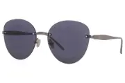 Azzedine Alaia Pattern AA0051S 002 Sunglasses Women's Ruthenium/Blue CatEye 58mm