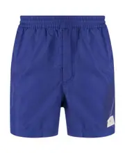 logo-patch swim trunks XXL Blue