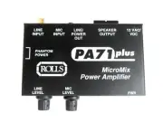 Rolls PA71 Plus MicroMix Power Amplifier - New Old Stock, Free Shipping