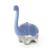 Elephant Shaped Loose Leaf Tea Infuser - Stainless Steel Bottom and Silicone Top