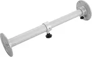 Tihebeyan Adjustable Telescopic Aluminum Alloy Table for Rolling House Caravan, Removable Removable Support, 445-685 Mm, Silver Color, Interior Exterior Furniture