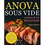 ANOVA SOUS VIDE COOKBOOK FOR BEGINNERS: TASTY, EASY & SIMPLE RECIPES FOR YOUR ANOVA SOUS VIDE TO MAKE AT HOME EVERYDAY