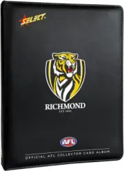 Official AFL Richmond Tigers Collector Card Vinyl Album