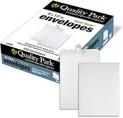 Quality Park 9" x 12" Self-Sealing Catalog Envelopes, for Mailing, Organizing and Storage, White Wove, Heavy 28-lb Paper, 100 Per Box (QUA44582)
