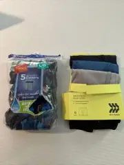 All in Motion Boxer Briefs Boy L (14-16) Micro-Mesh Stretch & Hanes Boxers