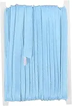 Maxi Piping Bias Tape, 20 Yards Piping Trim with Cord Satin Binding Lip Cord Trim Fit for Sewing Garment Webbing Trimming Crafts Decorating - (Light Blue)