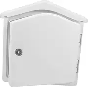 Angoily Plastic Milk Box Lock Wall Mount Milk Case Durable and Easy to Install