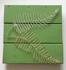 pallet wood, wall plaque, nature art, botanical art, folk art, nails and string