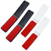 4Pcs Foldable Lint Remover Brush, Portable Reusable Mini Lint Removal Brush,
