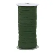 Elastic Bands 1/4 Inch x 50 Yards Stretch Flat Elastic Cord, Olive Green