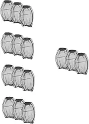 Abaodam 5sets 3pcs Portable Mosquito Net Hat Lightweight Mesh Head Net for Outdoor Activities Fishing Camping Insect Protection with Neck Cover Unisex Design 3pcs*5