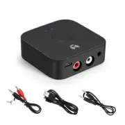 Bluetooth Receiver for Home Stereo RCA, 3.5mm AUX Wireless Audio Adapter for