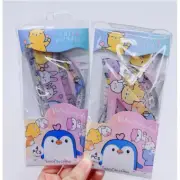 Cartoon Penguin Ruler Stationery 4pcs/Set Triangular Ruler Protractor Geometry