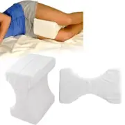 Contour Memory Foam Leg Pillow Orthopaedic Firm Back Hip Knee Support FREE Cover