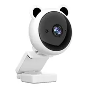 1080P Webcam with Microphone USB 2.0 Desktop Laptop Computer USB Camera Plug and Play Web Camera for Video Streaming Conference - white
