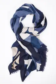 Steel Pebble Beach Scarf--TGT-SC3228