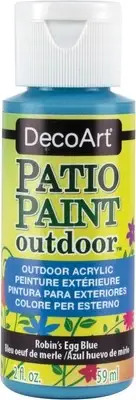 DecoArt Patio Paint 2oz-Robin's Egg Blue DCP-55