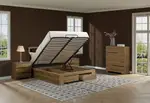 KENDRICK 4 Piece Queen Tall Chest Bedroom Suite