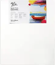 Mont Marte Signature Single Thick Canvas with Pine Frame, 50 cm x 60 cm Size