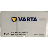 在飛比找蝦皮購物優惠-VARTA 華達 AGM F21 電瓶 W213 W205 