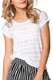 Mirage Burnout Tee--SS-5425