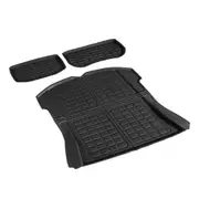Weisshorn Car Rubber Floor Mats Trunk Cargo Mat Compatible for Tesla Model 3