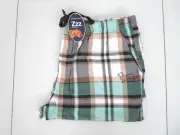 Peter Alexander Men's Khaki Tartan Check Flannelette Pyjama Pants Size XXXL