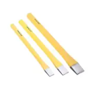 Versatile Woodworking Chisels 3pcs Set with Chrome Vanadium Steel Blades