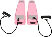 Mini Stepper Exercise Fitness Equipment Gym Home Workout Machine Resistance Bands Foldable Stepping Machine Pink