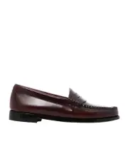 G.h. Bass Co. Penny Bar Loafers UK3 wine red
