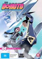 Boruto Naruto Next Generations Part 4 Eps 40 52 DVD