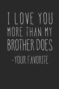 在飛比找博客來優惠-I Love You More Than My Brothe