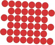 DECORNIJIA 100pcs Double-Sided No-Trace Stickers Strong Adhesive Round Tapes for Ornaments and Fixing for