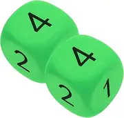 Milisten 2pcs Large Soft Eva Foam Dice for Classroom Activities Party Games and Learning Sessions Interactive Teaching Tool for Engaging Fun and Excitement