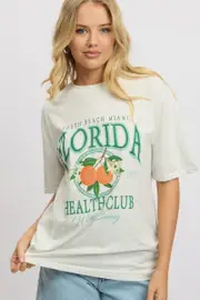 Grey Graphic Tee Short Sleeve - Size 16XL, Women's Graphic Tee