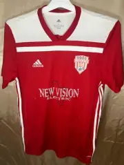adidas Men's Regista 18 Climalite Red / White Jersey Adult L
