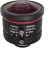 HD 4K C-Mount CCTV Lens 10 Megapixels 2.8MM Wide Angle Aperture F1.6 Format 1/1.8 Inch Manual Aperture Suitable for Surveillance IP Cameras