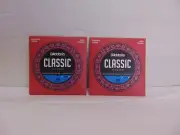 2 Sets DAddario EJ27H Classic Nylon Acoustic Guitar Strings Hard Tension
