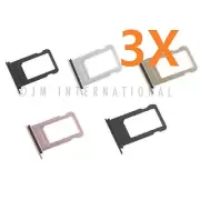 3X iPhone 7 Plus 5.5 Sim Card Tray Socket Slot Holder + Waterproof Ring USA