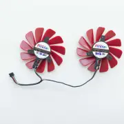 Pair Fans Cooler Fan For XFX RX 570 580 RX 560D FDC10U12S9-C 88MM Graphics Card